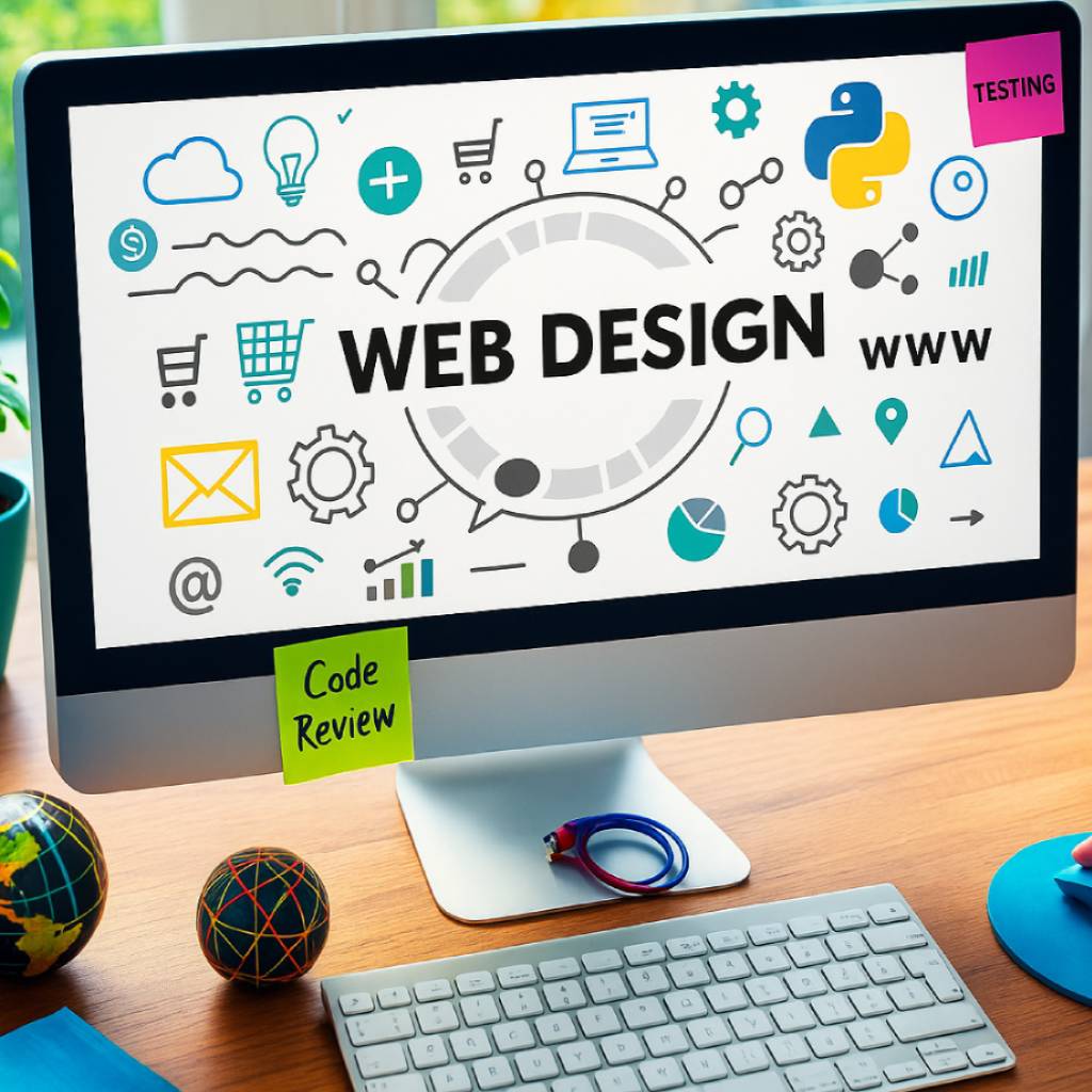 Website Planning and Design course cover
